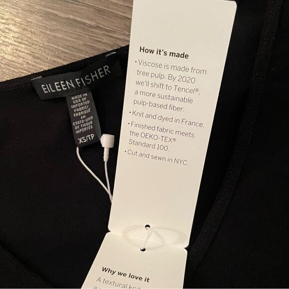 Eileen Fisher washable stretch crepe dress - Picture 5 of 10